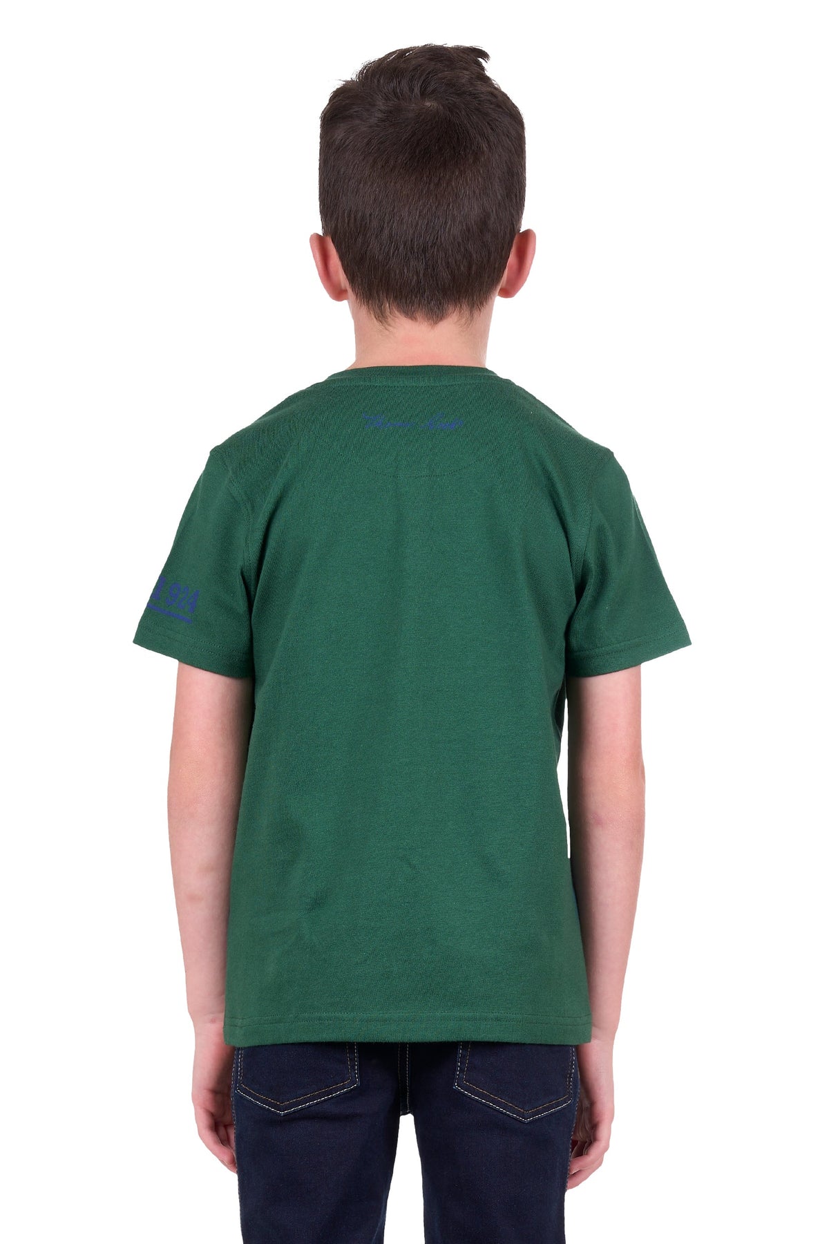 Thomas Cook Boy’s Devon Henley Tee Green