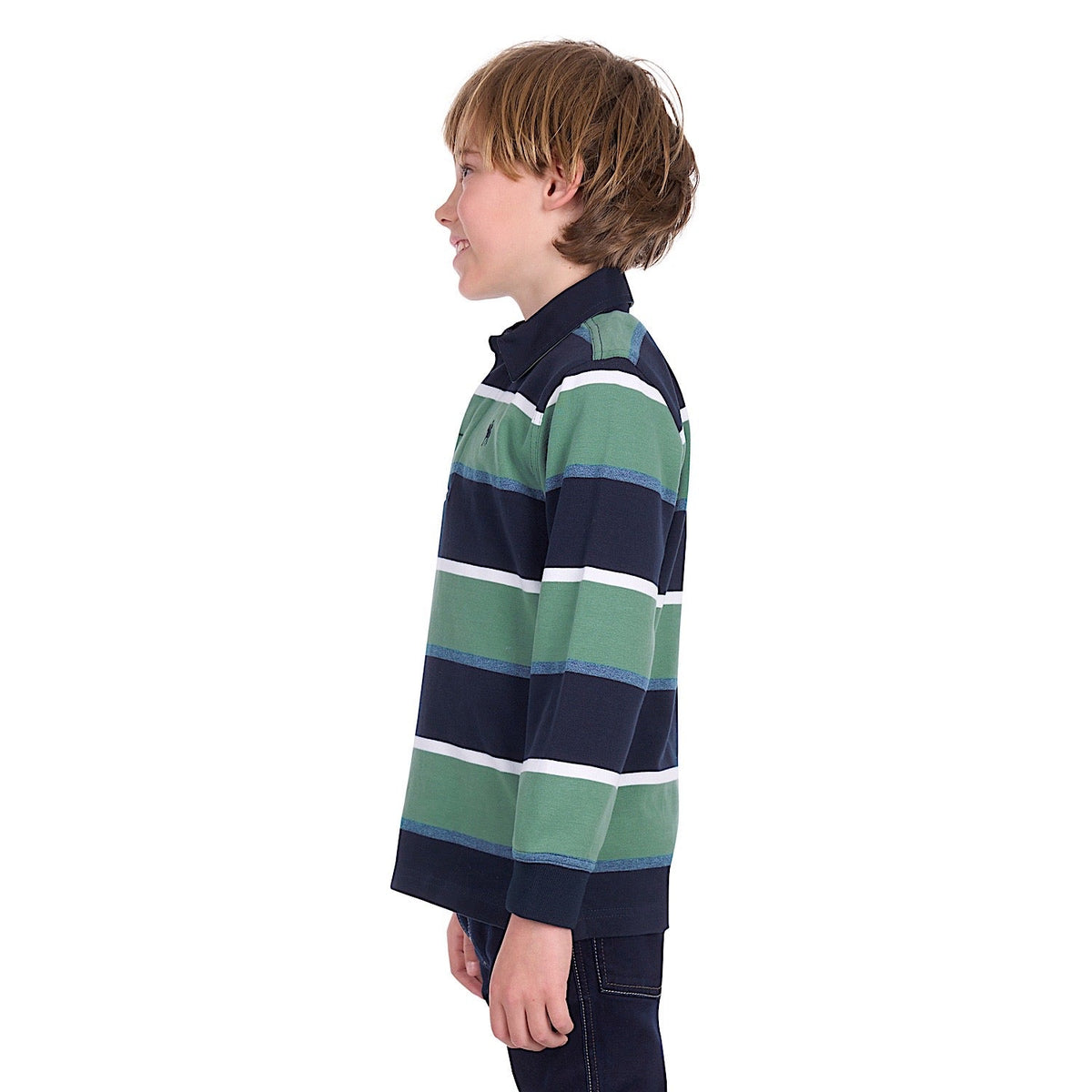 Thomas Cook Boy’s Douglas Rugby - Navy / Sage