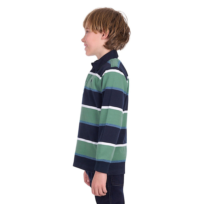 Thomas Cook Boy’s Douglas Rugby - Navy / Sage