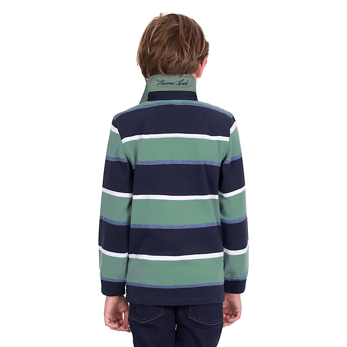 Thomas Cook Boy’s Douglas Rugby - Navy / Sage