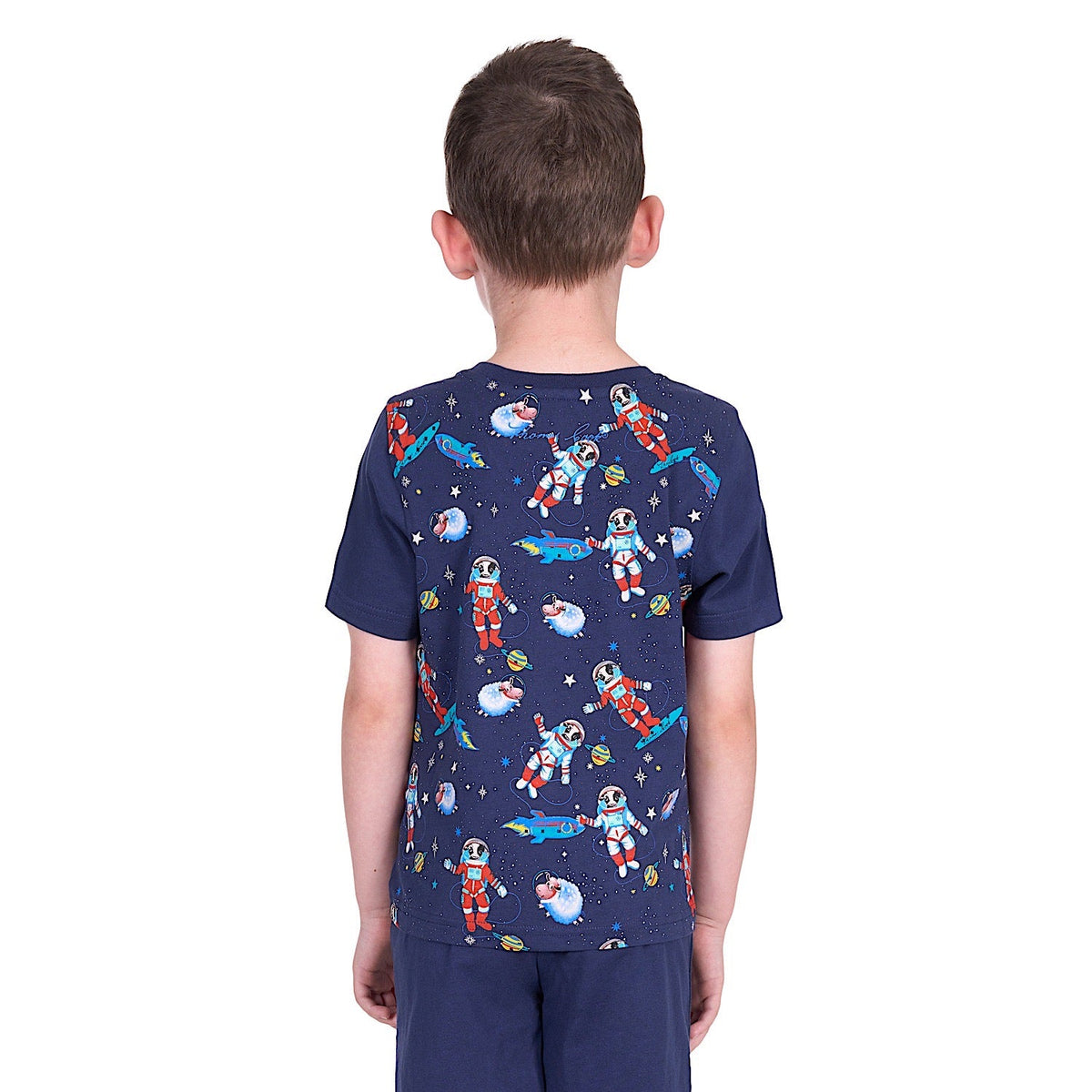 Thomas Cook Boy’s Galaxy PJs - Navy