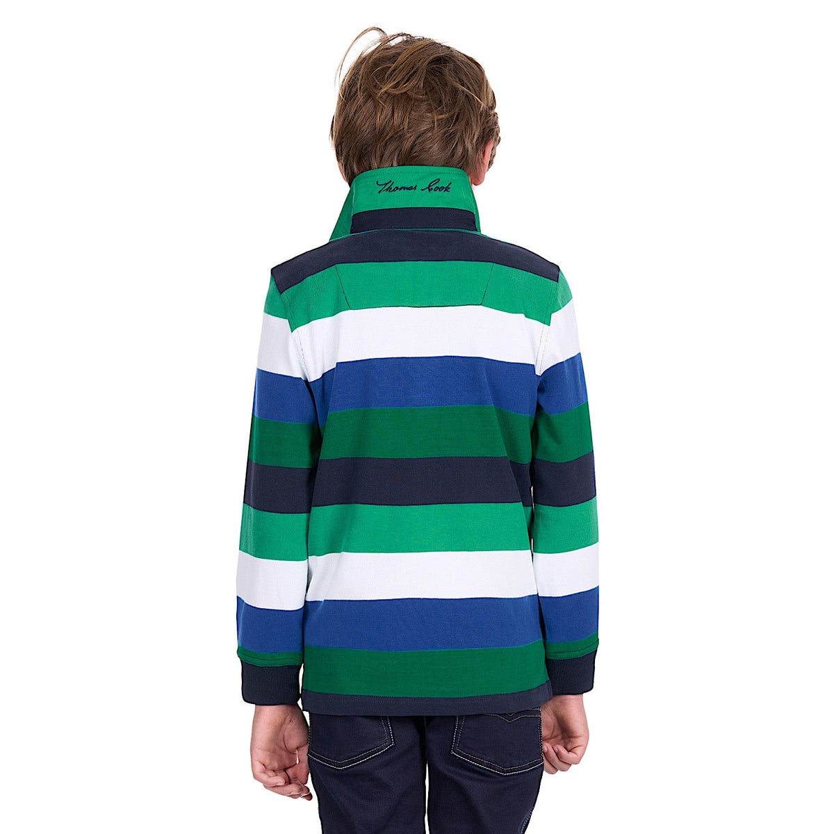 Thomas Cook Boy’s Gary Rugby - Blue / Green