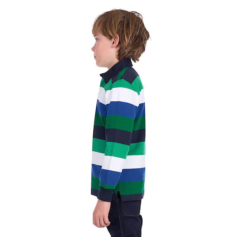 Thomas Cook Boy’s Gary Rugby - Blue / Green