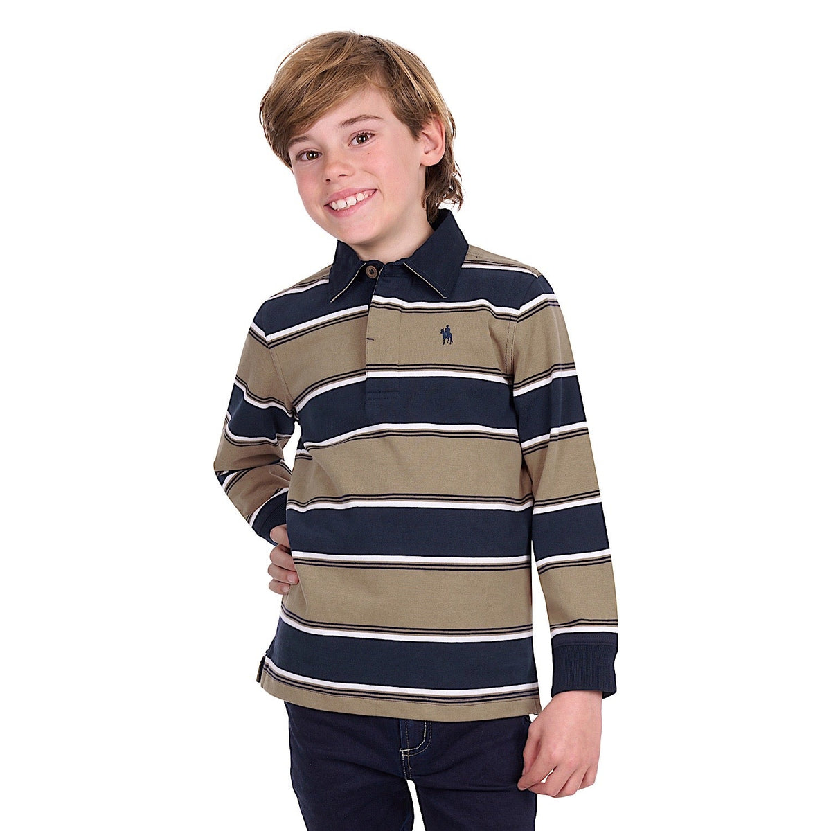Thomas Cook Boy’s Jose Rugby - Navy / Tan