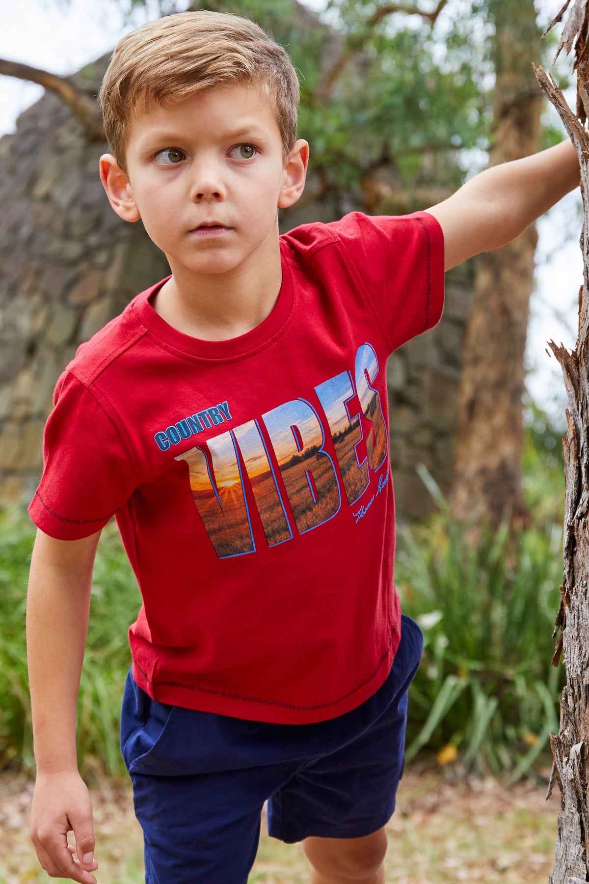 Thomas Cook Boy’s Rowan Tee Red