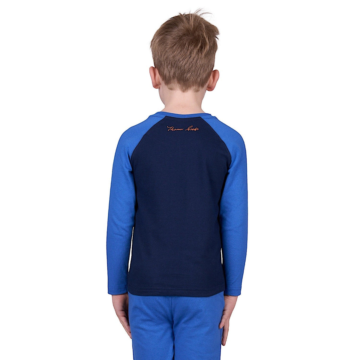 Thomas Cook Boy’s Sky Rocket Glow In the Dark Pyjamas - Navy/Denim