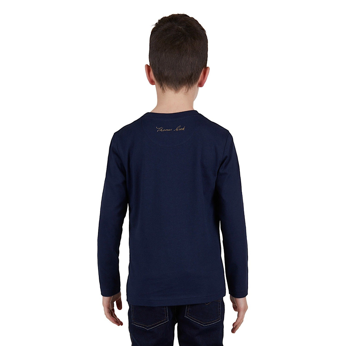 Thomas Cook Boys Sunset Long Sleeve Tee - Navy