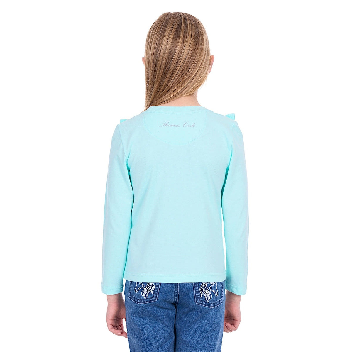 Thomas Cook Girl’s Amy Long Sleeve Tee - Blue