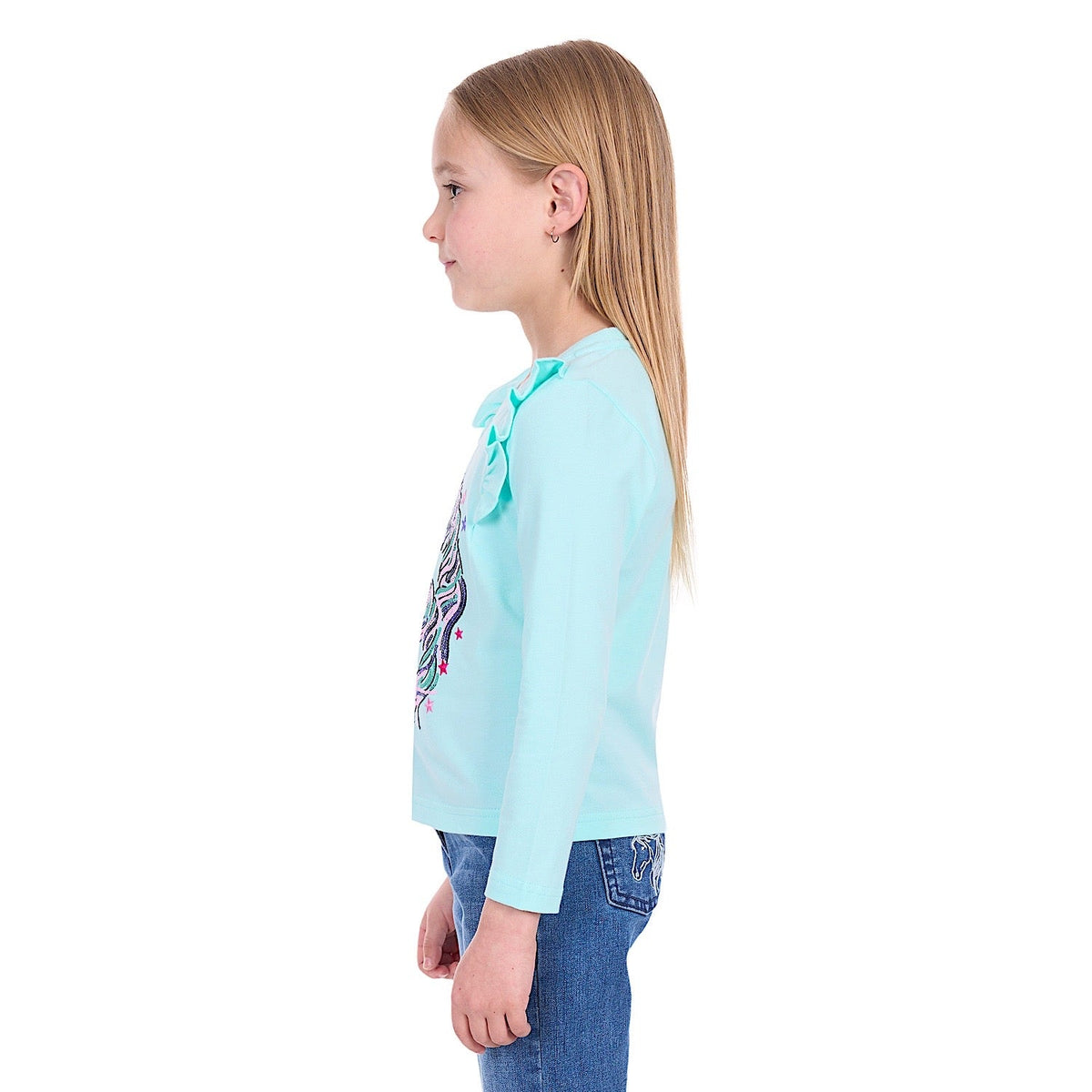 Thomas Cook Girl’s Amy Long Sleeve Tee - Blue