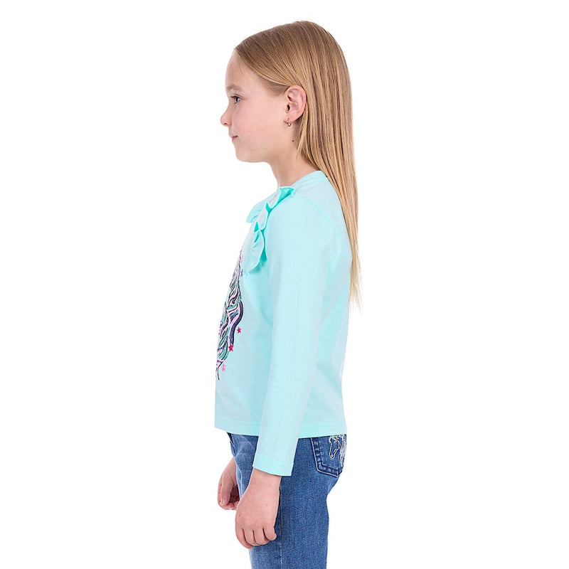 Thomas Cook Girl’s Amy Long Sleeve Tee - Blue