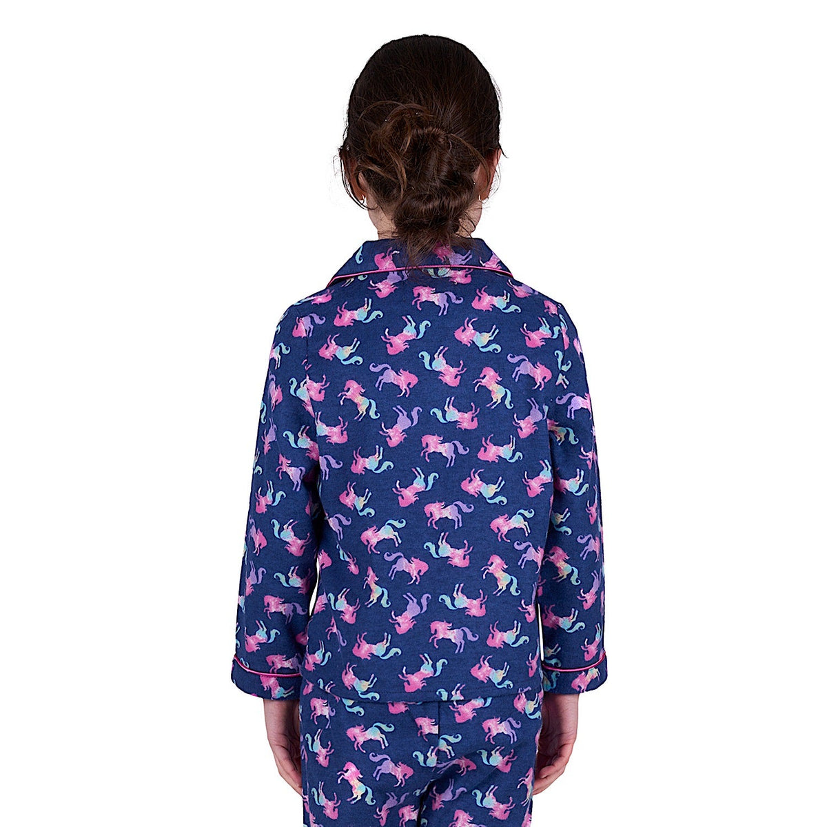 Thomas Cook Girl’s Blair Long Sleeve Pyjamas - Blue