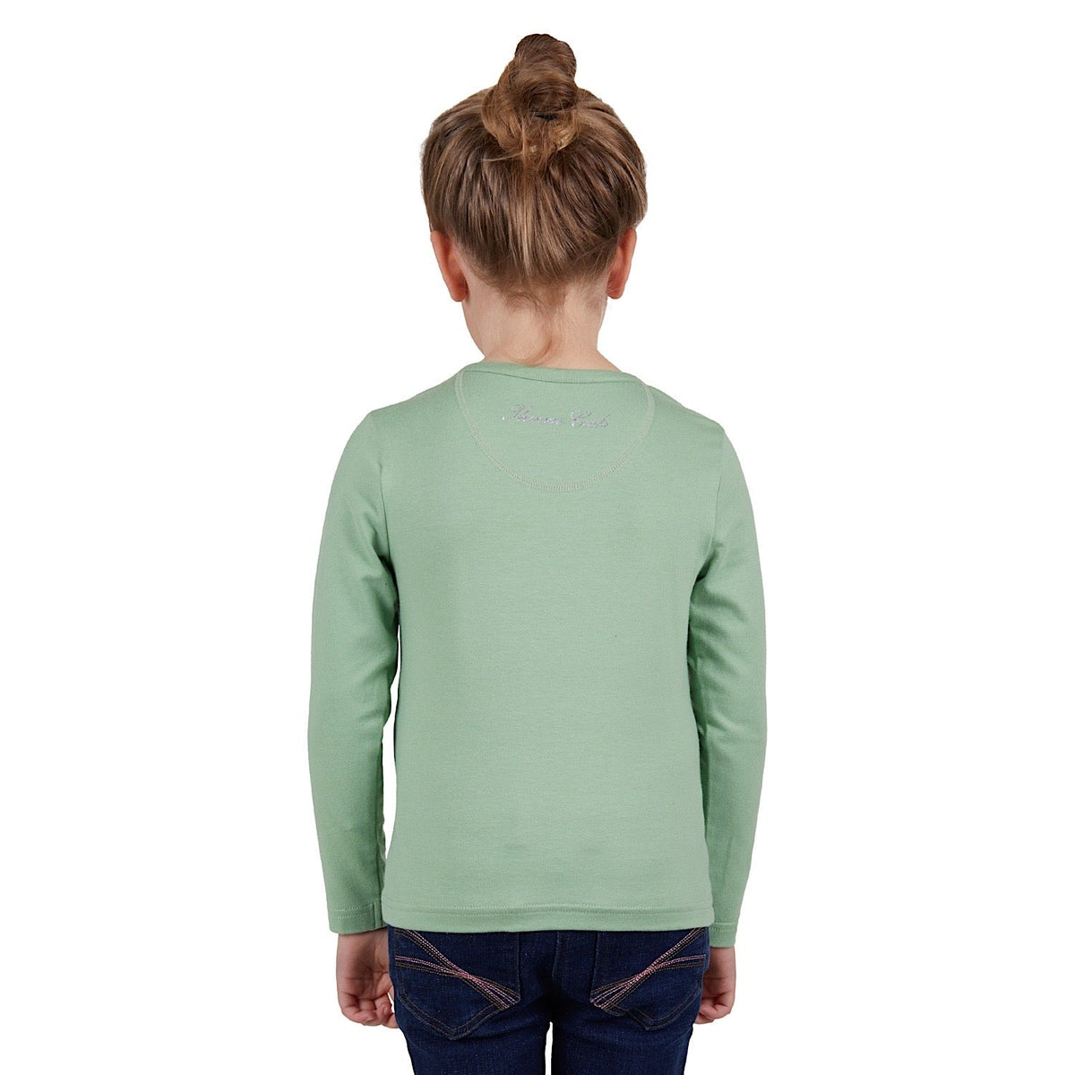 Thomas Cook Girls Dahlia Long Sleeve Tee Sage