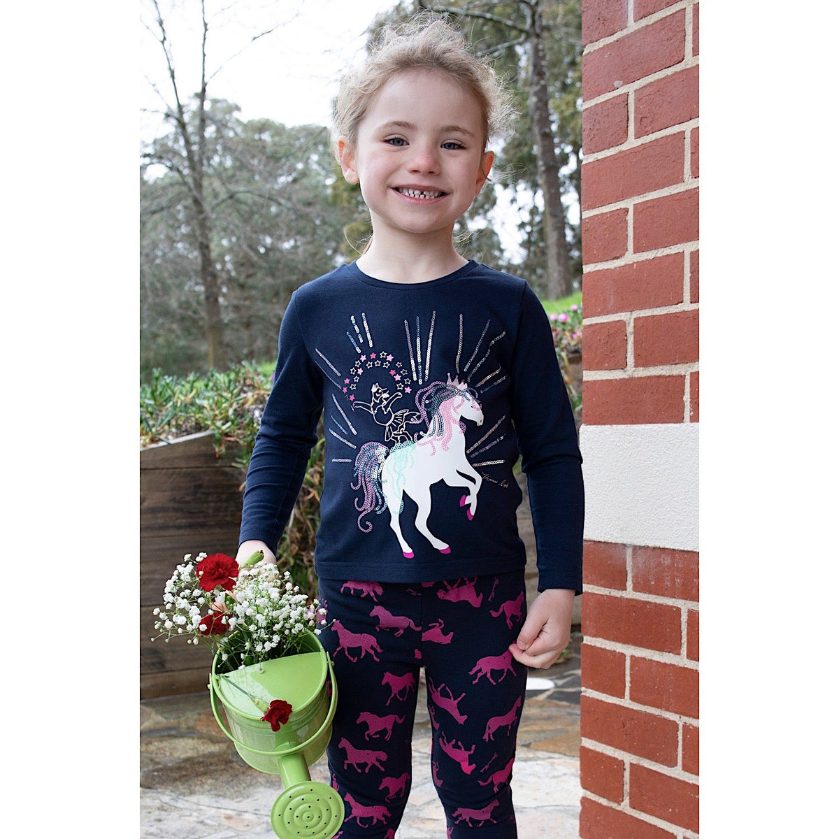 Thomas Cook Girls Dora Long Sleeve Tee Navy