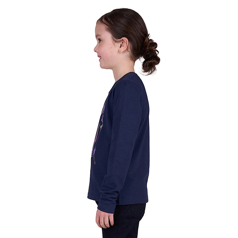 Thomas Cook Girl’s Emily Long Sleeve Tee - Navy Marle
