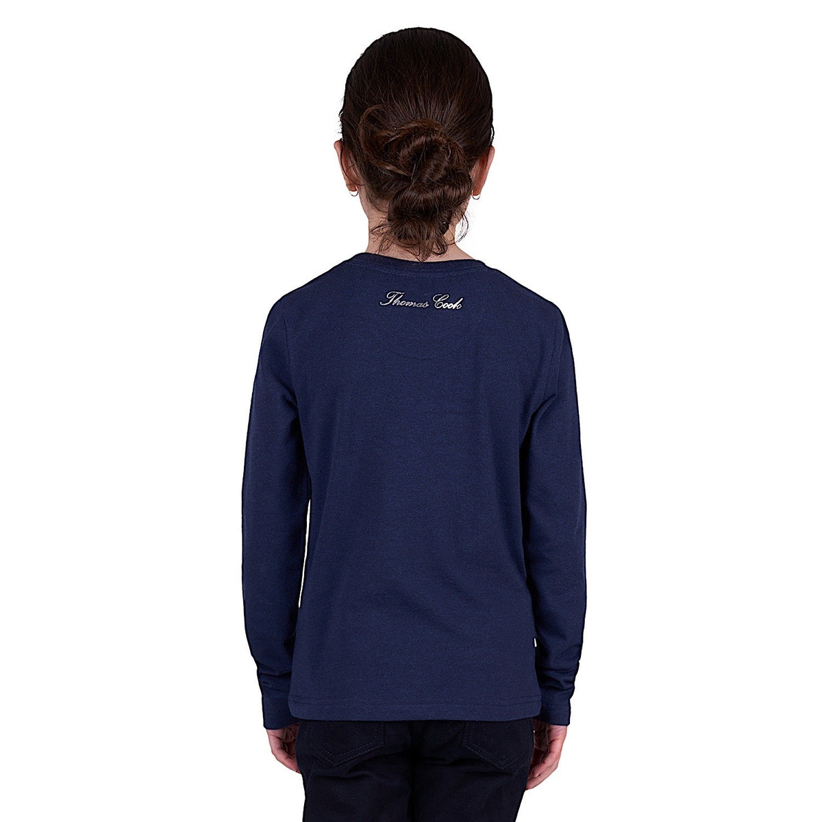 Thomas Cook Girl’s Emily Long Sleeve Tee - Navy Marle
