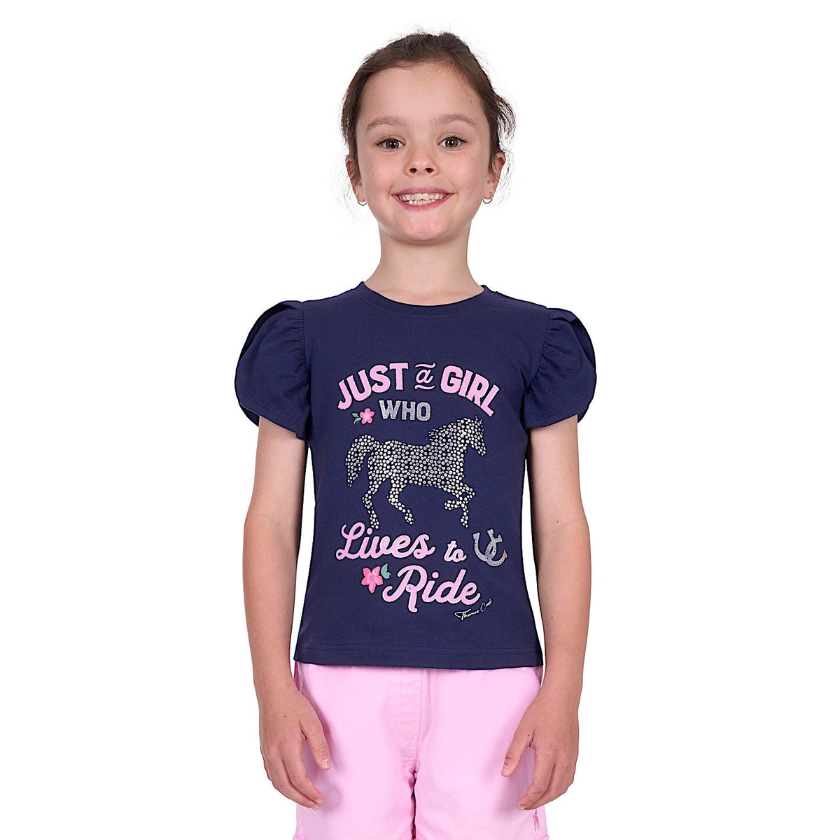 Thomas Cook Girl’s Heidi Tee - Navy