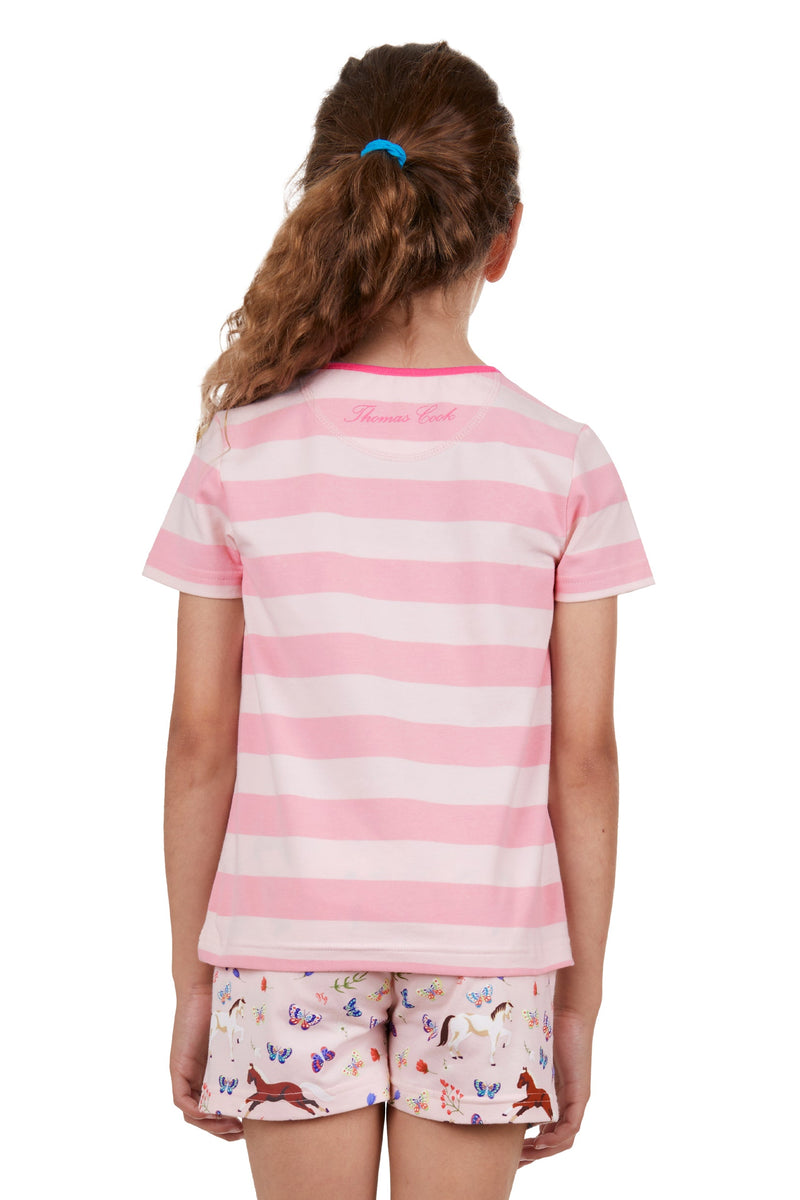Thomas Cook Girl’s Live To Ride Pjs Pink