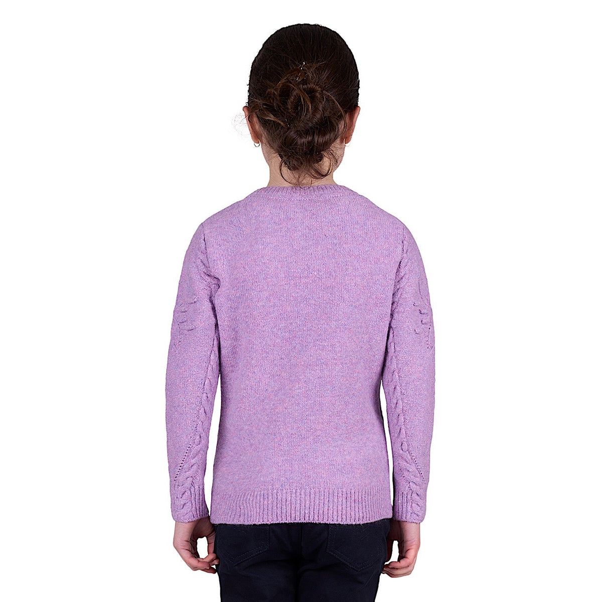 Thomas Cook Girl’s Lola Knit Jumper - Lilac Marle
