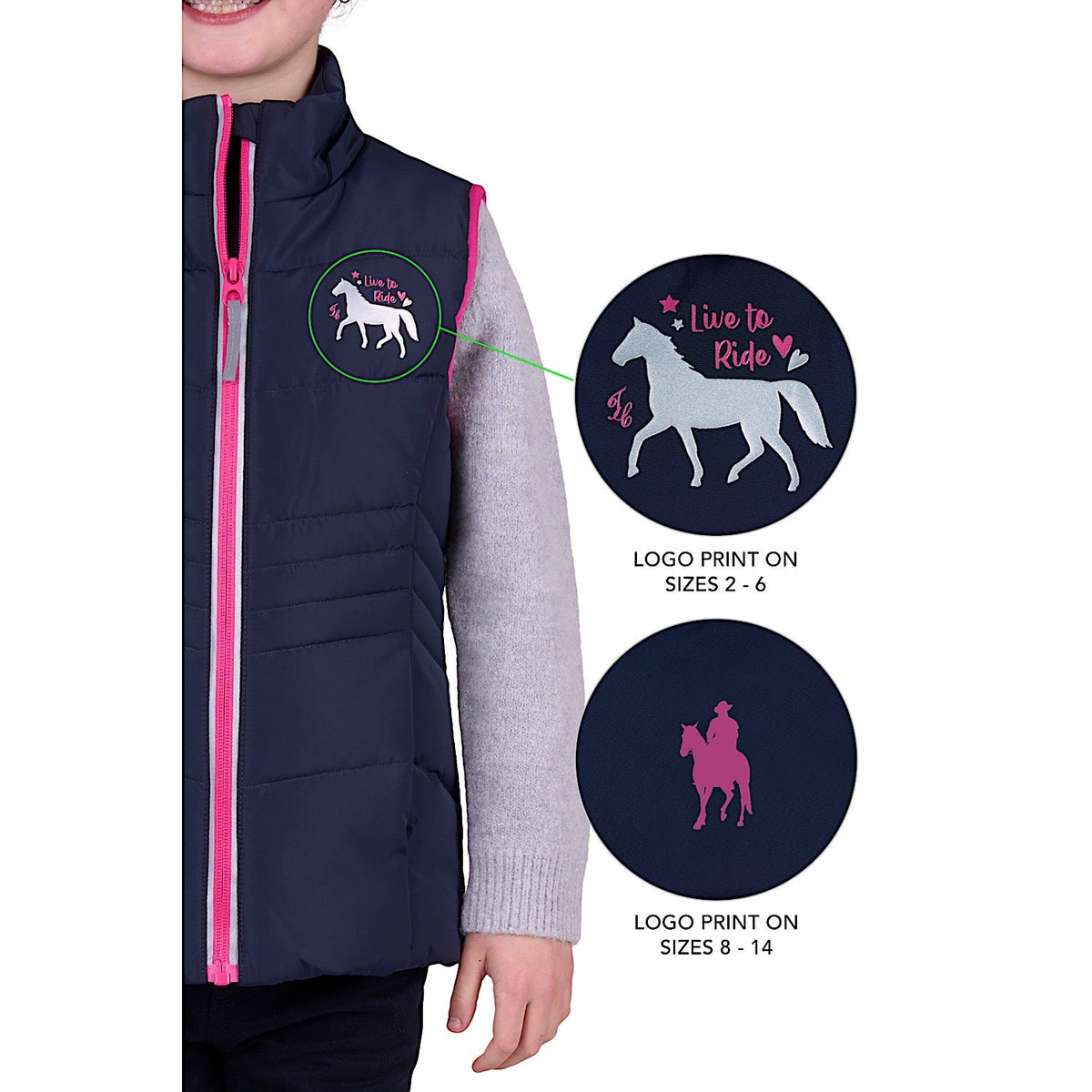 Thomas Cook Girl’s Lucy Vest - Navy