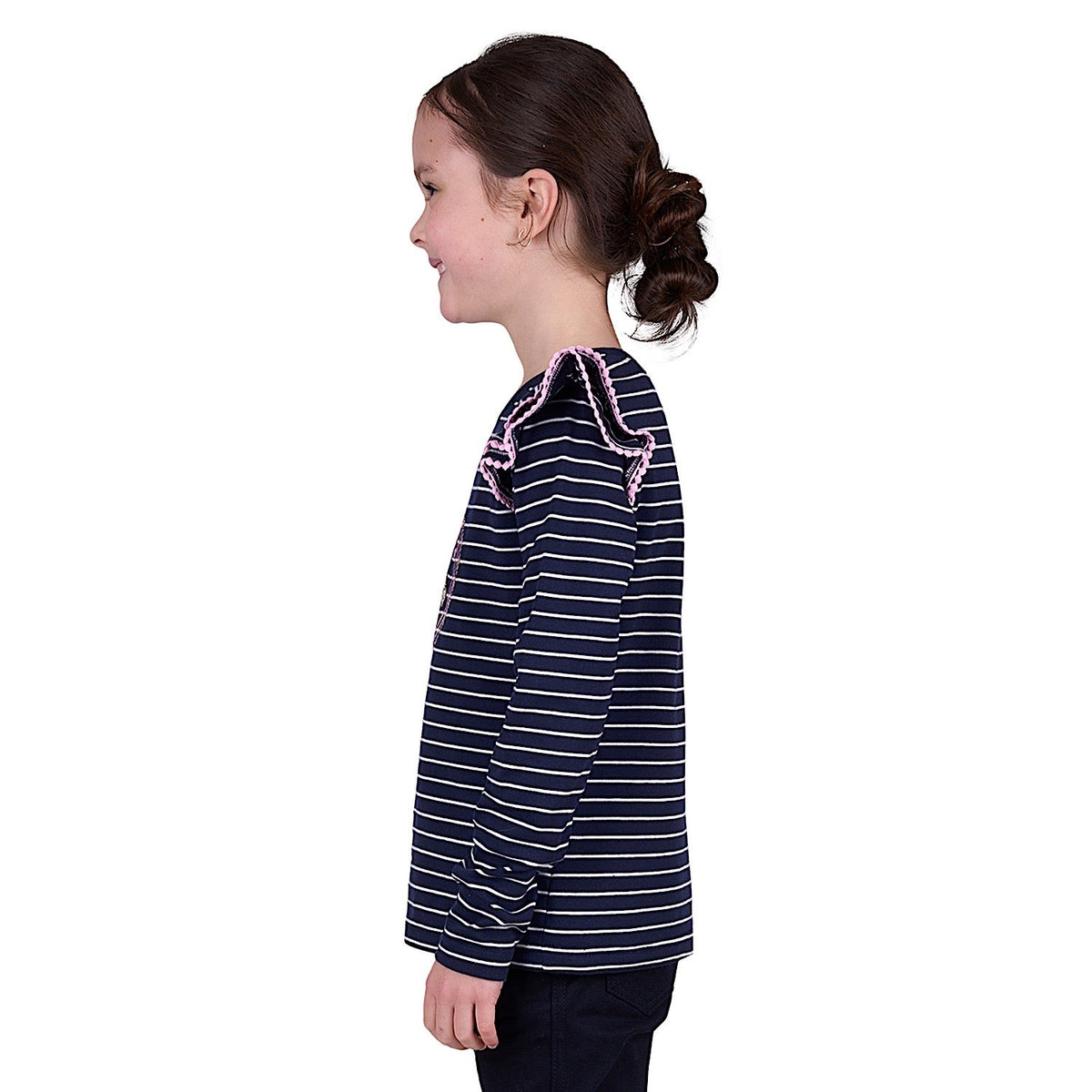 Thomas Cook Girl’s Nicole Long Sleeve Tee - Navy