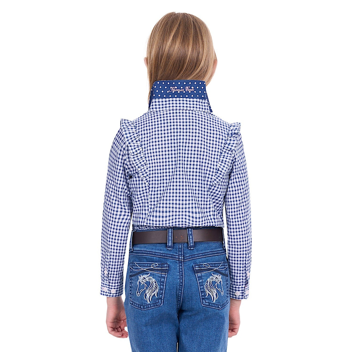 Thomas Cook Girl’s Nora Shirt - Blue / White