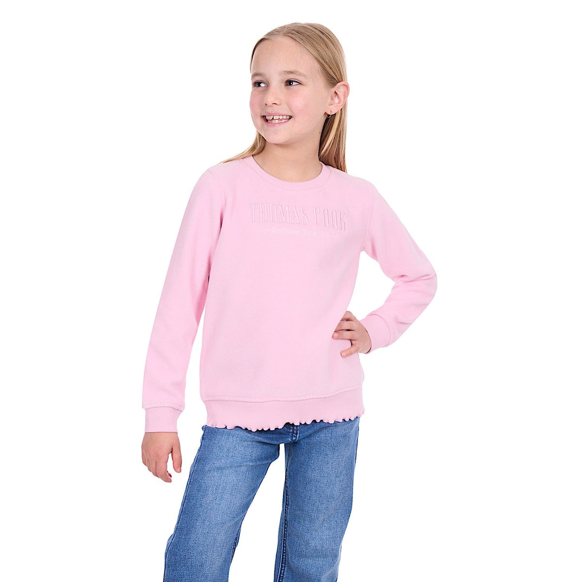 Thomas Cook Girl’s Sally Crew - Pink