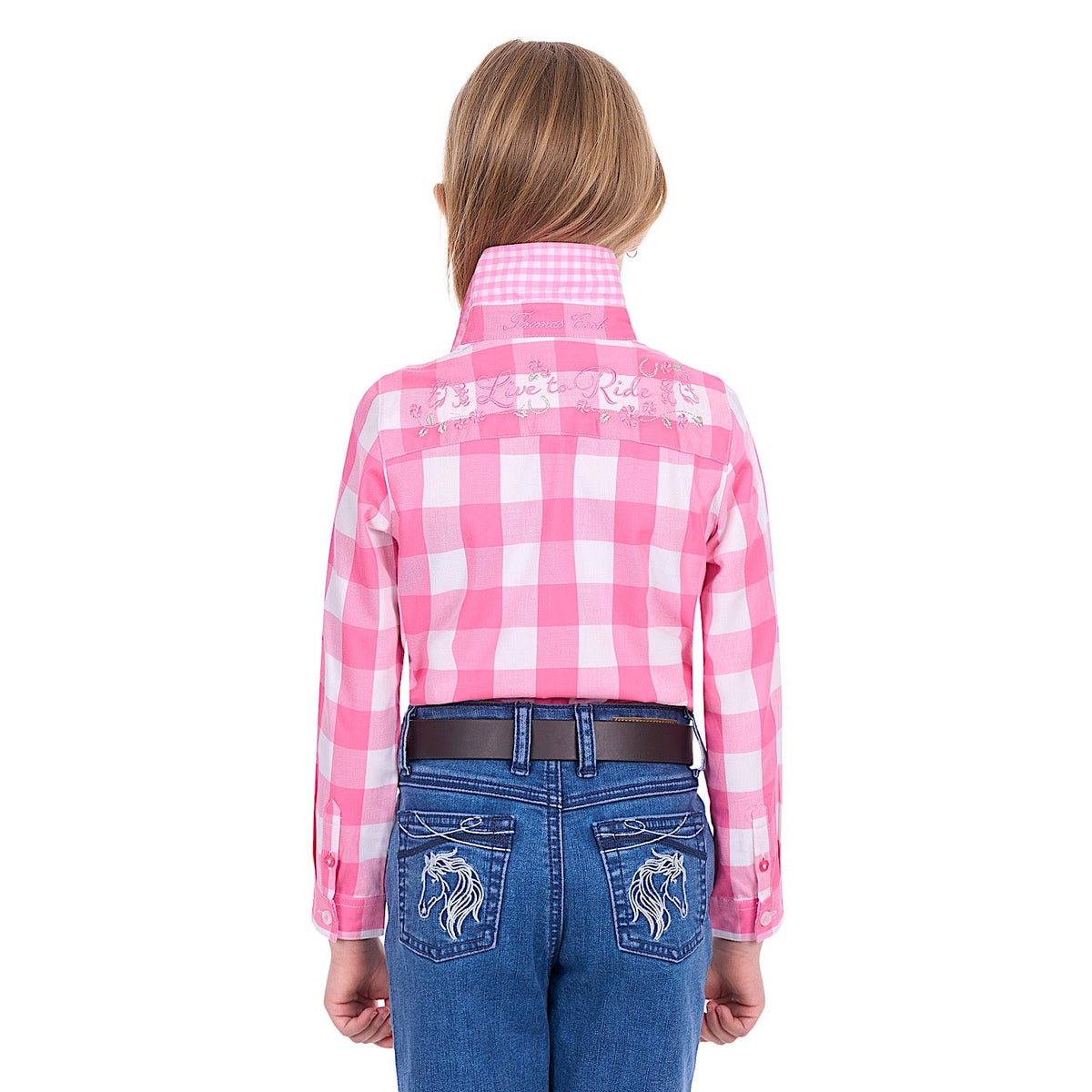 Thomas Cook Girl’s Tamara Shirt - Pink / White