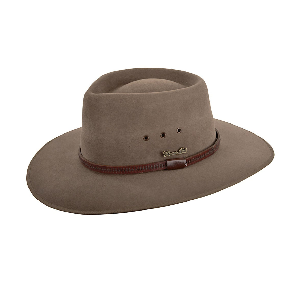 Thomas Cook Grazier Pure Fur Felt Hat - Fawn