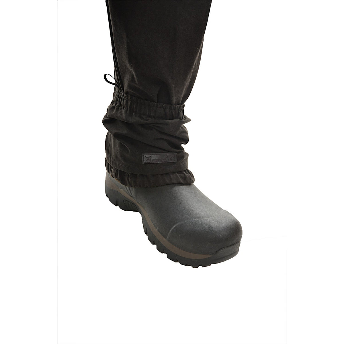 Thomas Cook High Country Bushman Short Oilskin Gaiters Rustic Mulch