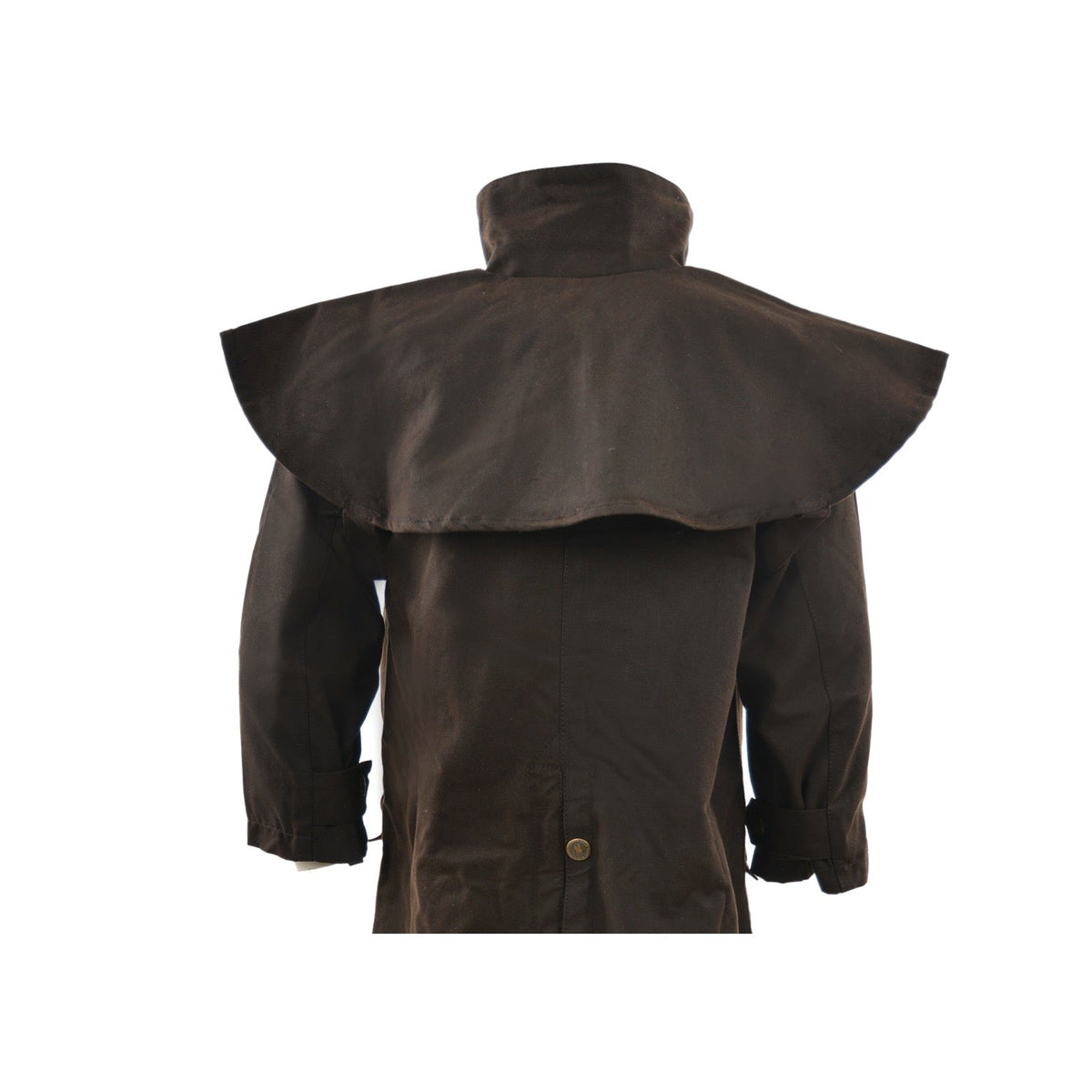 Thomas Cook Kids High Country Oilskin Long Coat Rustic Mulch