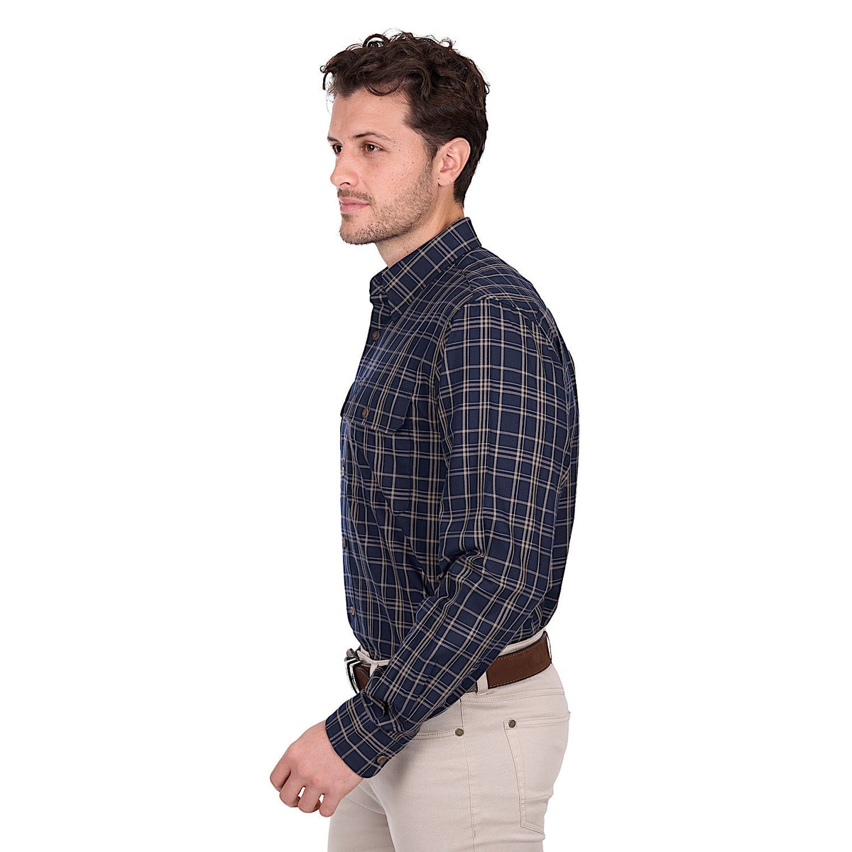 Thomas Cook Men’s Adam Shirt - Navy / Tan