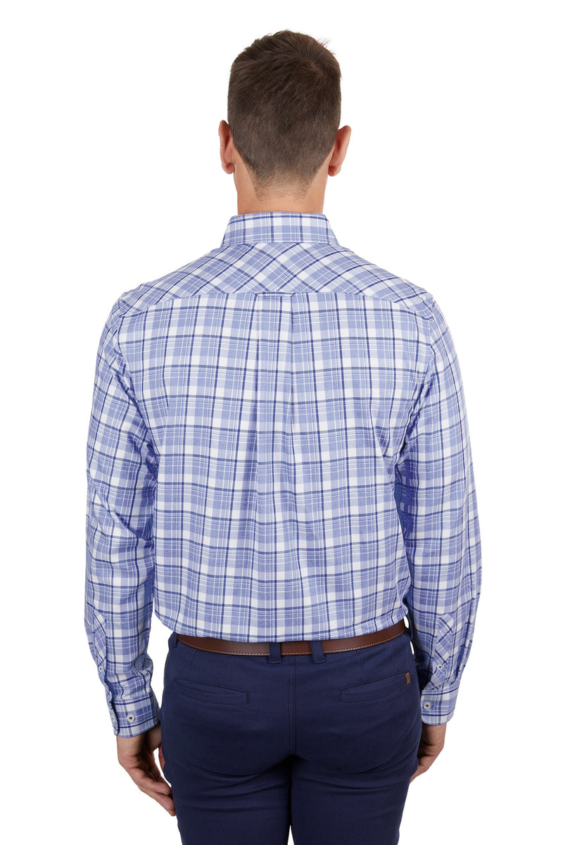 Thomas Cook Men’s Boyd 1 Pocket Shirt Navy/Blue
