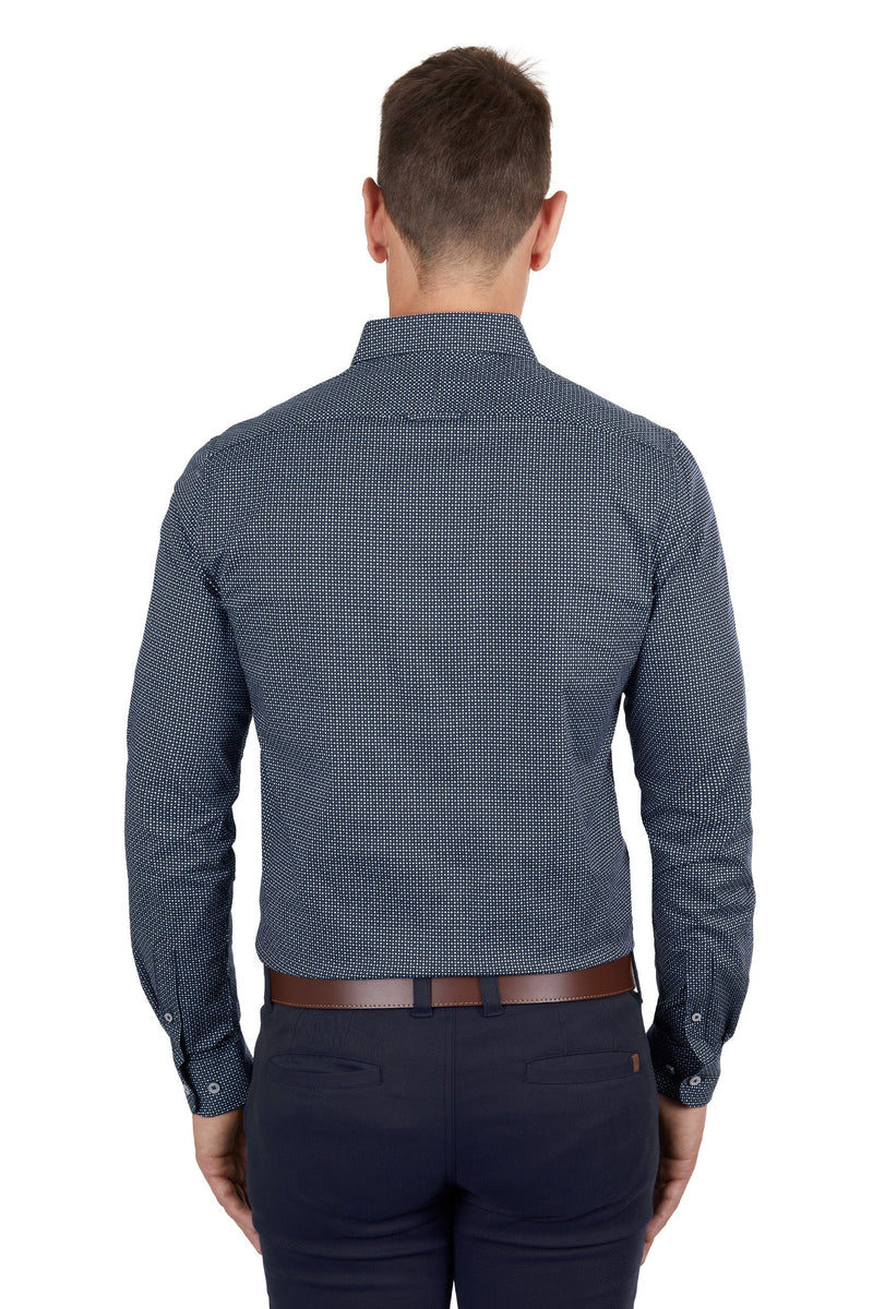 Thomas Cook Men’s Cade Tailored Shirt Navy/Blue