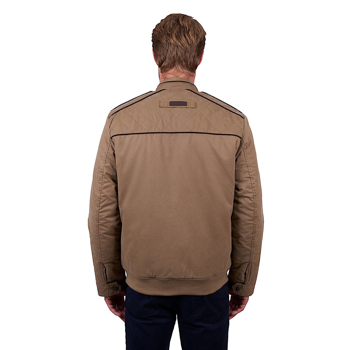 Thomas Cook Men’s Cam Faux Oilskin Jacket - Camel