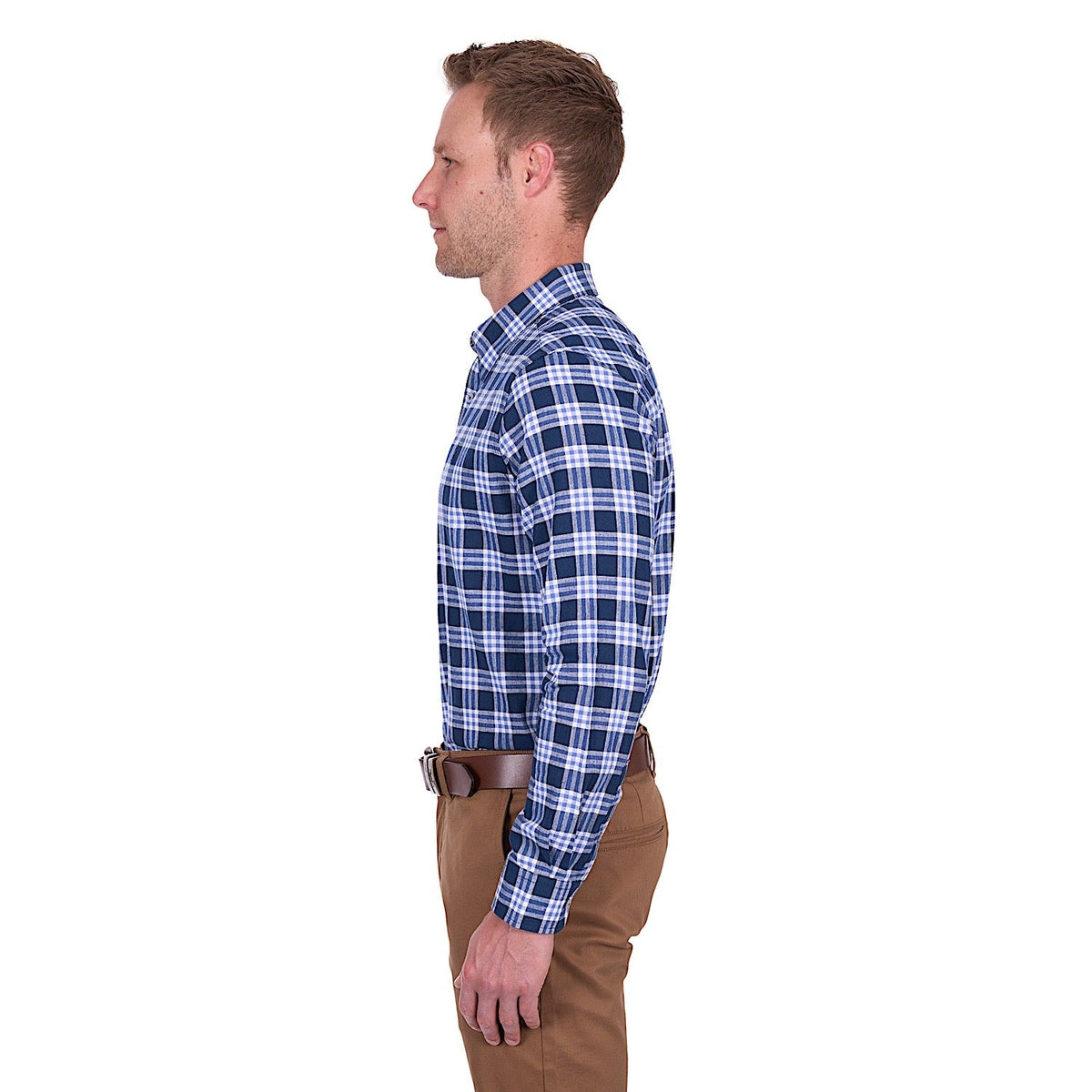 Thomas Cook Men’s Dale Linen Shirt - Navy/White