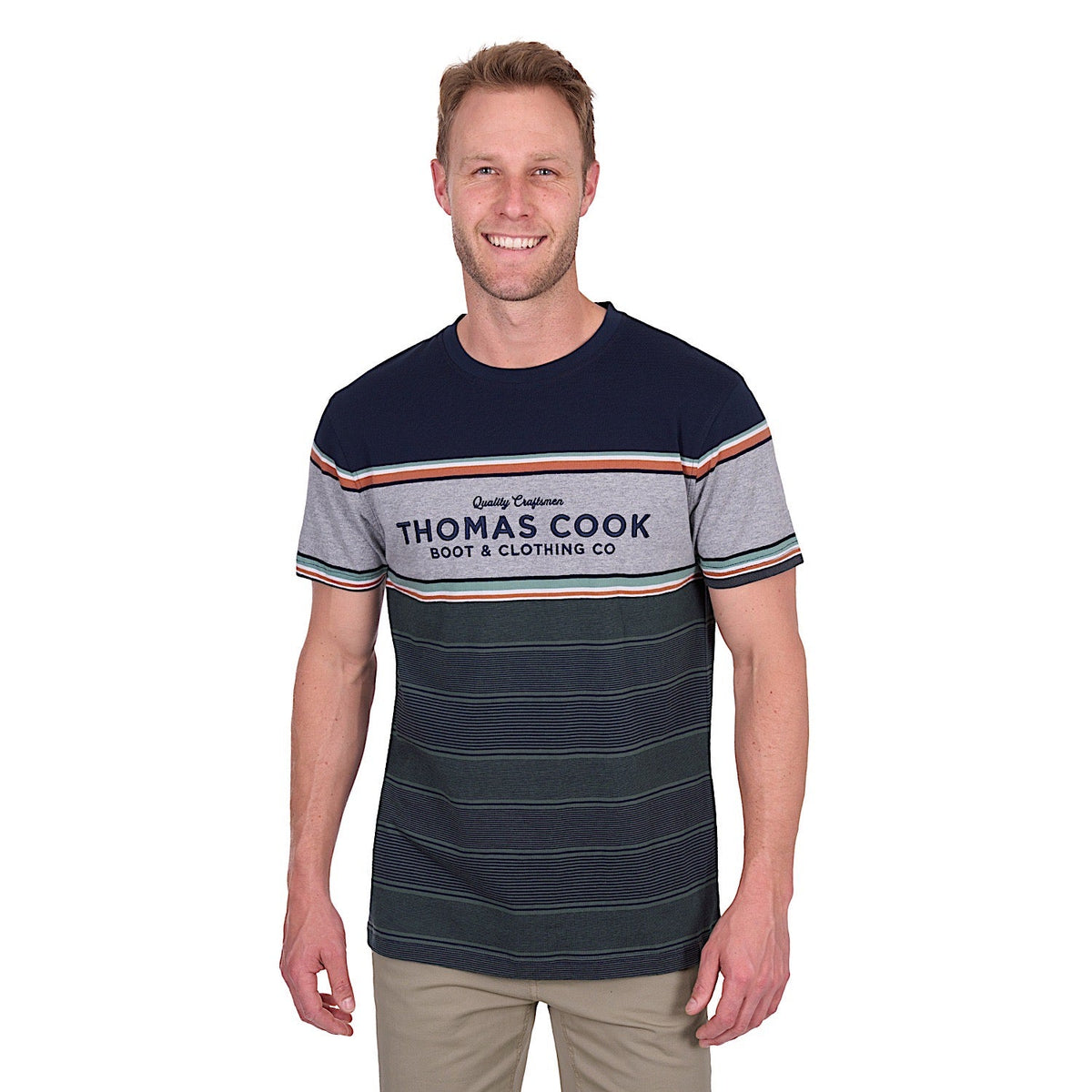 Thomas Cook Men’s Dion Tee - Navy/Green