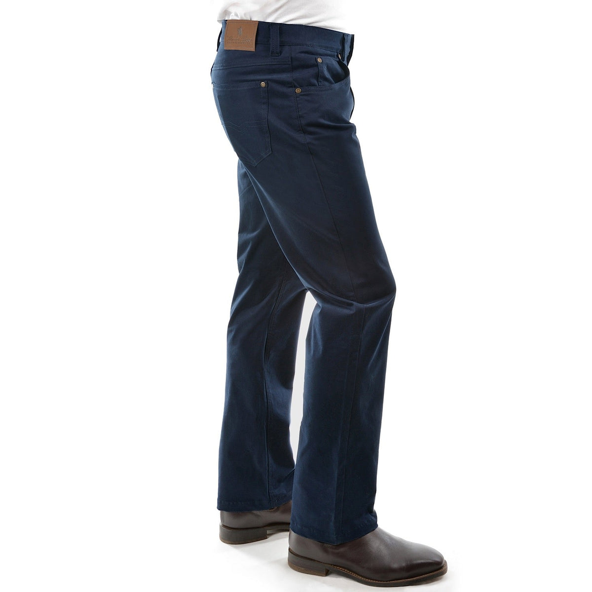 Thomas Cook Men’s Jake Comfort Waist Jeans Dark Navy 32’’ Leg