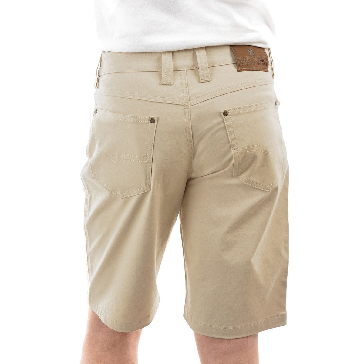 Thomas Cook Men’s Jake Comfort Waist Shorts Stone