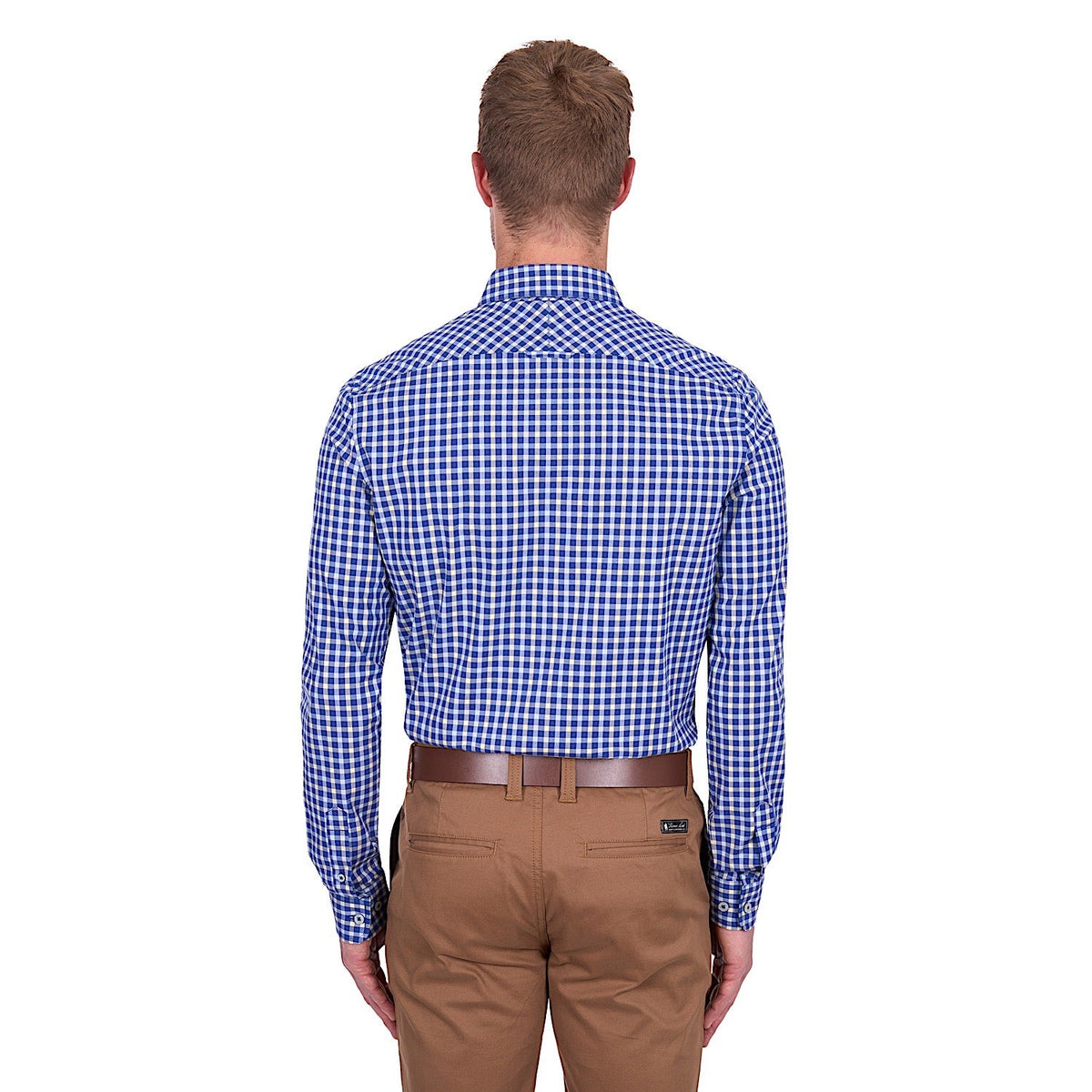 Thomas Cook Men’s James Tailored Shirt - Royal/Yellow