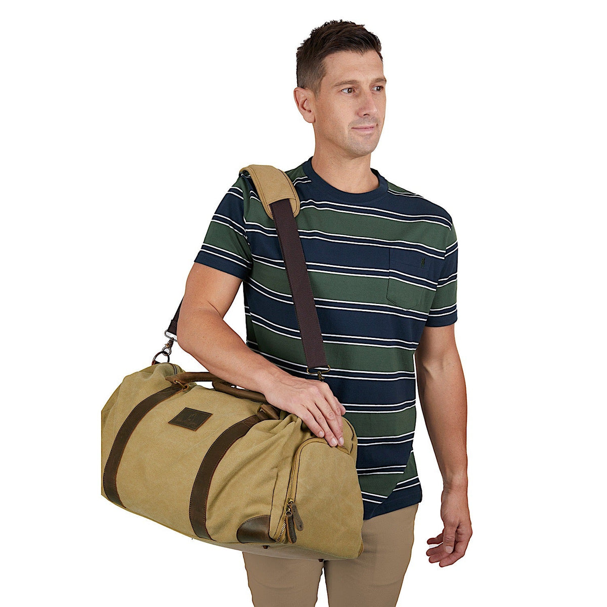 Thomas Cook Men’s Jason 1 Pocket Short Sleeve Tee Navy/Dark Green