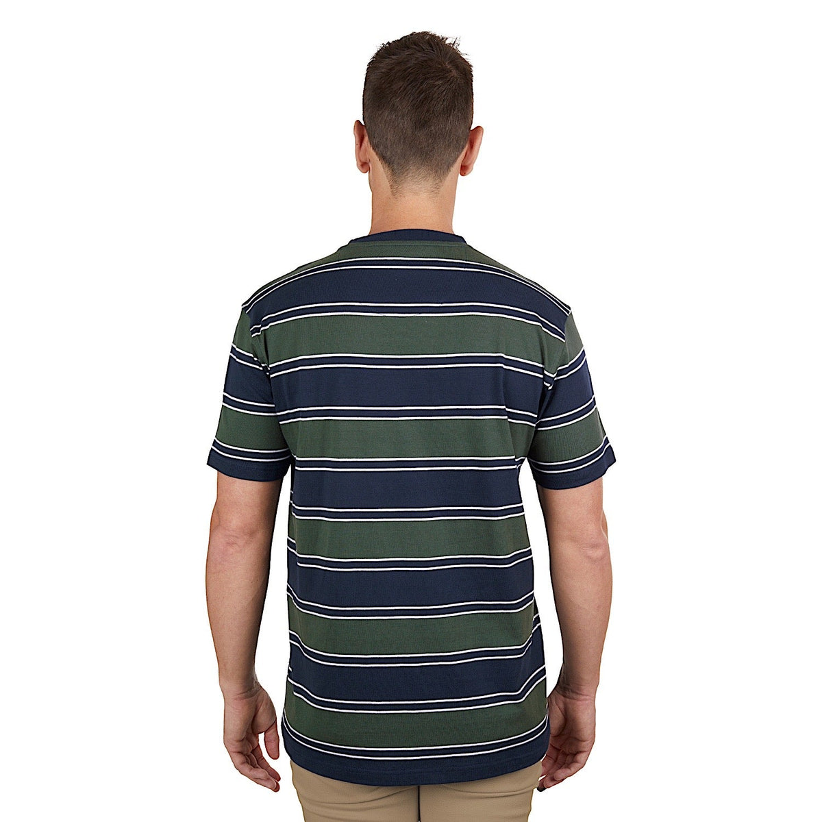 Thomas Cook Men’s Jason 1 Pocket Short Sleeve Tee Navy/Dark Green