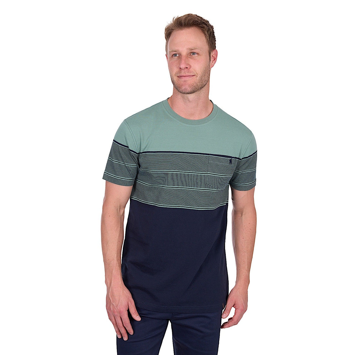 Thomas Cook Men’s Jason Tee - Navy/Sage