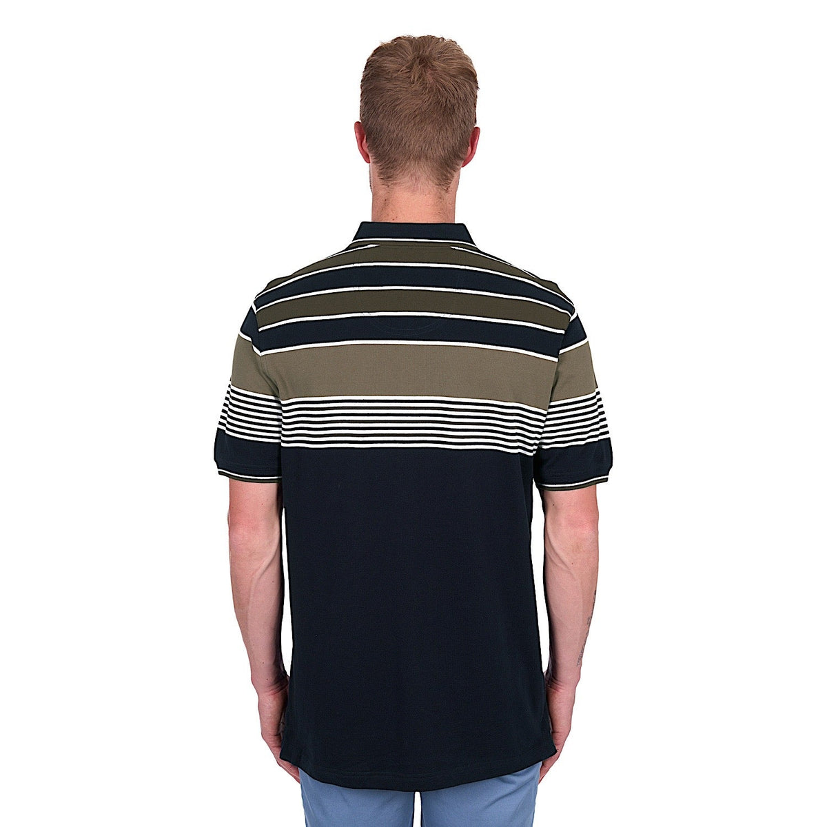 Thomas Cook Men’s Josua Polo - Navy/Tan