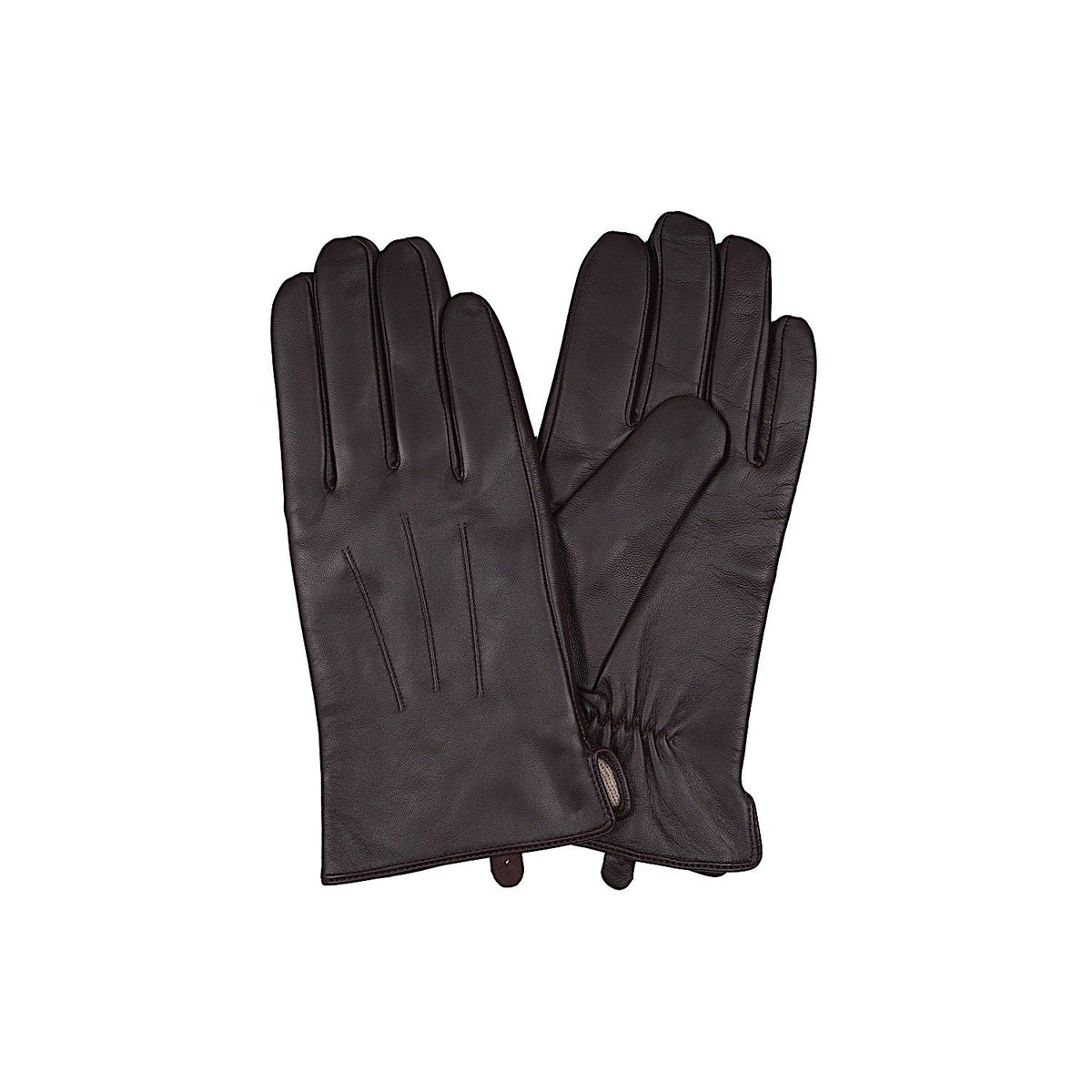 Thomas Cook Men’s Leather Gloves - Chocolate
