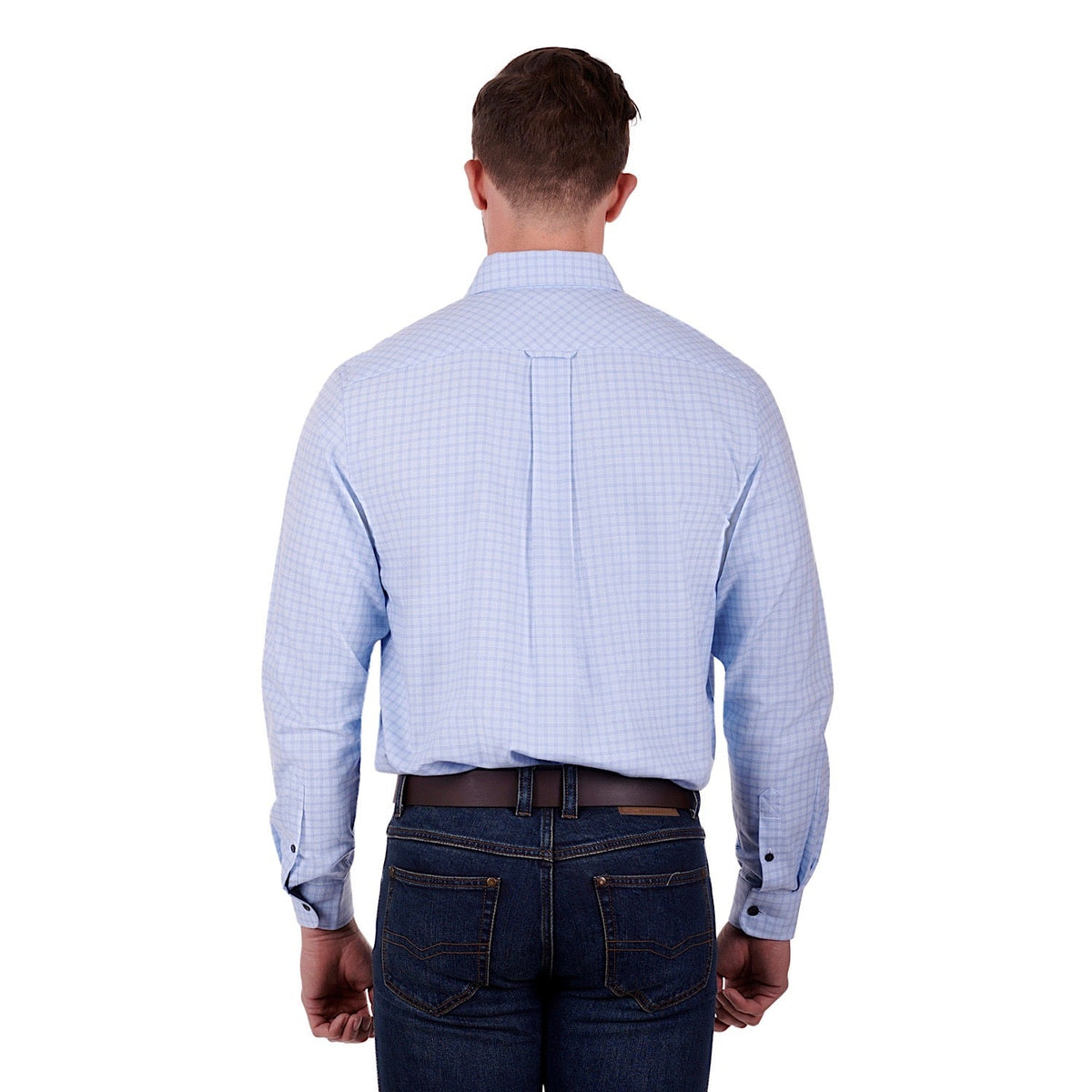 Thomas Cook Mens Lewis L/S Shirt White/Blue