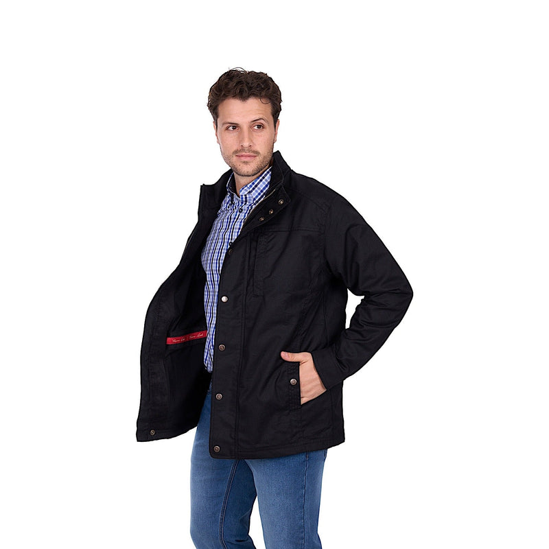 Thomas Cook Men’s Louis Oilskin Jacket - Black