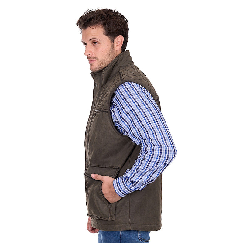 Thomas Cook Men’s Marcus Vest - Rustic Mulch