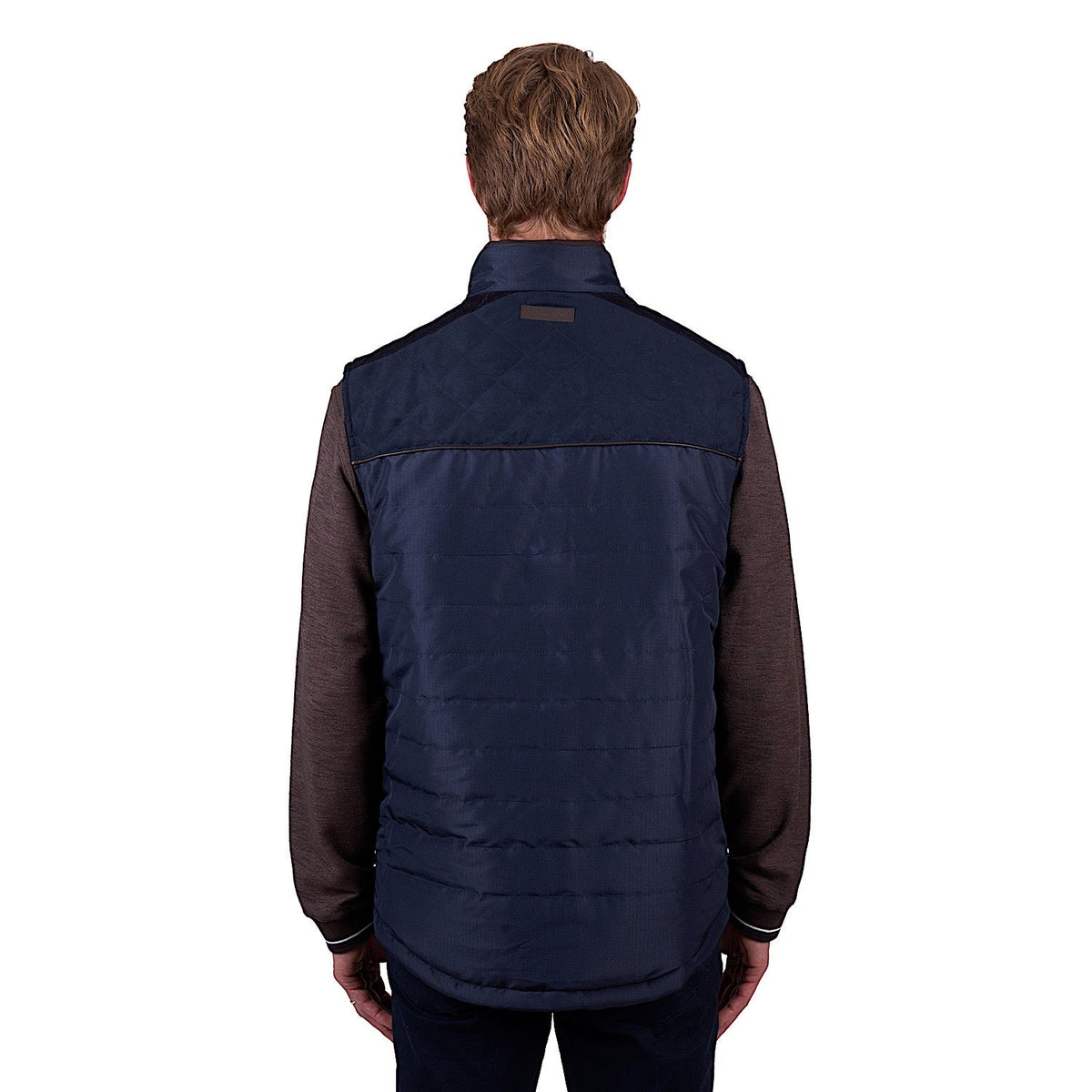 Thomas Cook Men’s Nathan Reversible Vest - Dark Brown/Navy