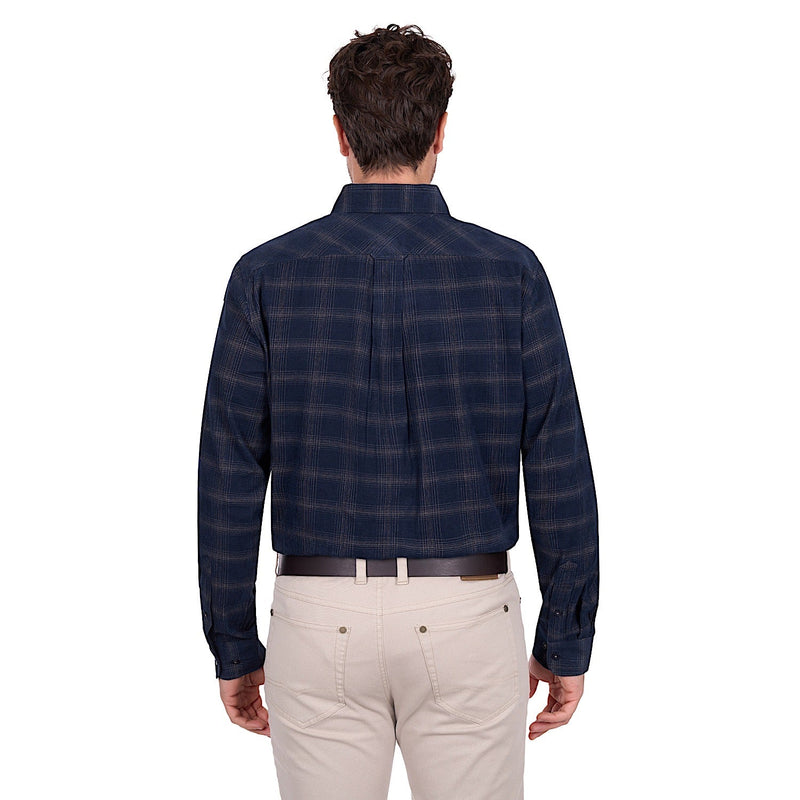 Thomas Cook Men’s Ronald Thermal Shirt - Navy / Tan