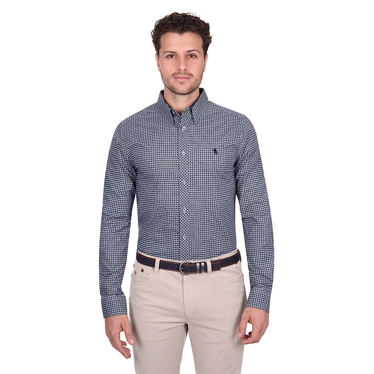 Thomas Cook Men’s Ryan Tailored Shirt - Navy / Blue